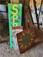 Barn Quilt and Other Barn Wood Art