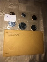 US Mint set 1960