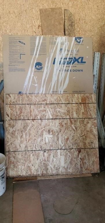 Lot of Random Boards & Pressed Cardboard (Shelf