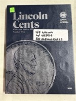 LINCOLN CENT COIN ALBUM WHEATS MEMORIALS