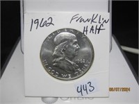 Franklin Half Dollar 1962