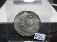 Franklin Half Dollar 1963-D