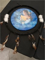 Paint Felt "Dream Catcher" Style Art