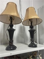 PAIR OF LAMPS