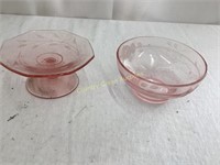 Pink Deppression Glass