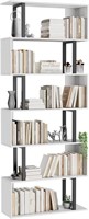 Gadroad Bookcase  6-Tier Bookshelf  Display Shelf