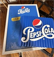 PEPSI COLA MAGNET BOARD SIGN