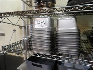 Bid X 26: Mixture of Stainless Steel Containers