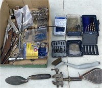 Miscellaneous screws, tools and drill bits
