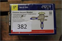 1” pressure vacuum breaker