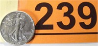 Coin 1943 Walking Liberty Half Dollar Gem BU