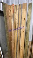 11 boards 8 foot various sizes