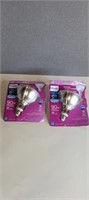 TWO PHILLIPS DIMMABLE 90W LED BULBS