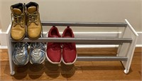 Expandable Shoe Rack, holds many pairs of