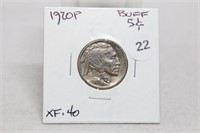 1920 XF/AU Buffalo Nickel