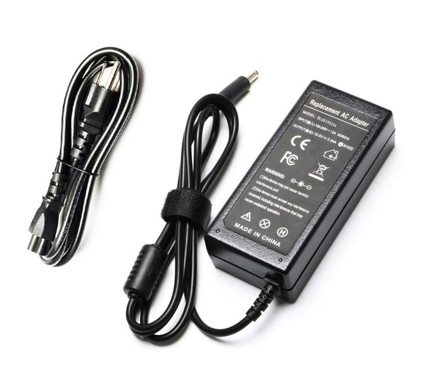 65W 19.5V 3.34A AC Adapter Laptop Charger for Dell