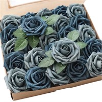 Floroom Artificial Flowers 25pcs Real Looking Dust