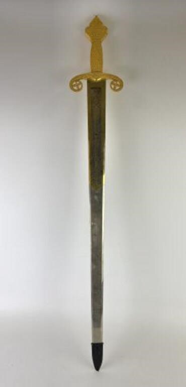 Decorative Sword from Toledo, Spain