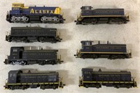 7 HO Train Engines-Kadee, Atlas, others