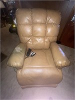 Leather lift chair does have wear