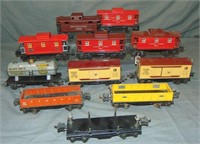 11 Assorted Lionel 2600 Series Freight Cars