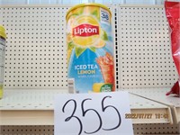 Lipton ice tea mix makes 378qt