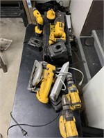 Dewalt tool set with chargers