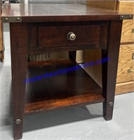 Industrial Modern End Table (24 x 28 x 25)