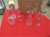 Various size bottles / vases 30 +