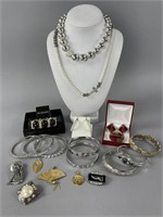 Costume Jewelry Bracelets/Pins/Earrings/Necklaces