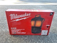 MILWAUKEE Axis M12 Heated Axis Vest, Size: Medium