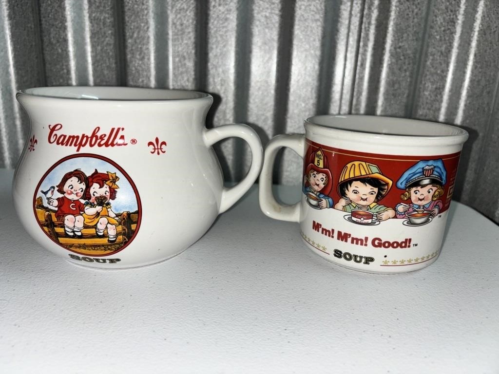 Campbell Soup Mug Lot