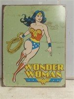 Wonder Woman tin sign