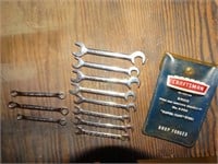 Craftsman open end & box end wrenches