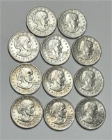 (11) 1979 Susan B Anthony Dollar Coins