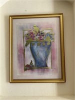 Embellished Gold Still Life Print by Joyce Combs