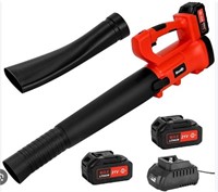 Cordless Leaf Blower 400cfm With 2×4.0ah Battery