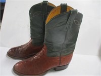 Pair 9 1/2 Alligator Boots