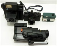 * Camera/Video Camera Lot - Magnavox, Kodak,