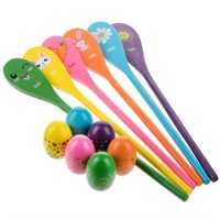 Mr. Pen- Egg and Spoon Race Game Set, 6 Eggs and 6