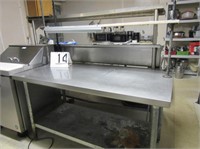 30"x60" Stainless Steel Prep Table