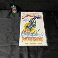 Battlebooks Wolverine Blue Ed. Billy Tucci Signed