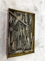 Tray Full Of Tap And Die Tools