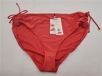 NEW Calia Women's Ruched Side Bikini Bottom - XL