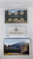2005 US Mint Westward Journey nickels set