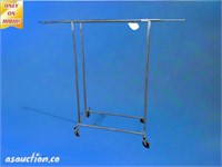 portable laundry rack on casters