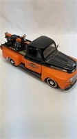 Harley Davidson truck and motorcycle diecast