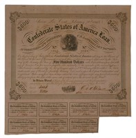 $500 Confederate States of America - Criswell-121