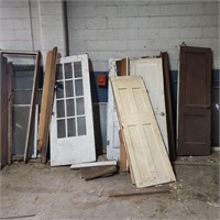 Pile #4 of 8 - Antique doors & Windows