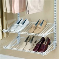 Rubbermaid Configurations Add-On Shoe Shelf Kit
